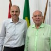 Fábio Lopez conhece as instalações da Santa Casa de Santos